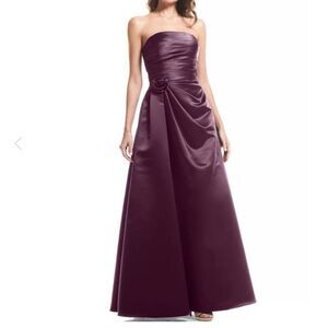 JS BOUTIQUE BURGUNDY COLOR WOMEN PROM DRESS SIZE 14